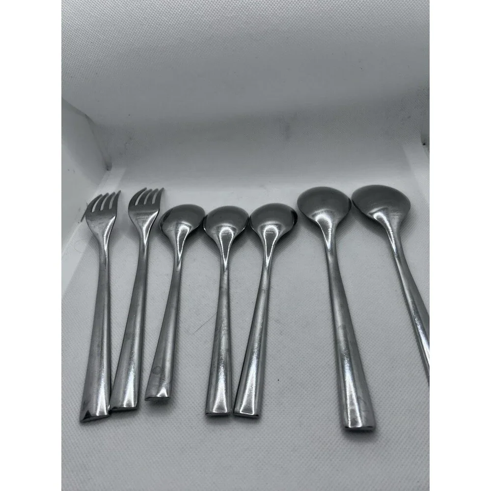 7 HEPP Harry & Camila Stainless Steel Flatware Set spoons forks pieces design